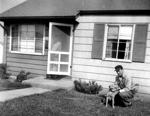 The house in the 1950s