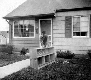 The house in the 1950s